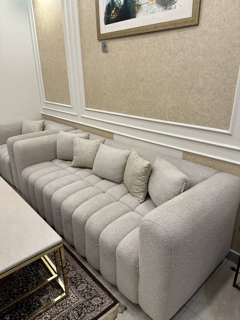 6 seater Bubble sofa set 0