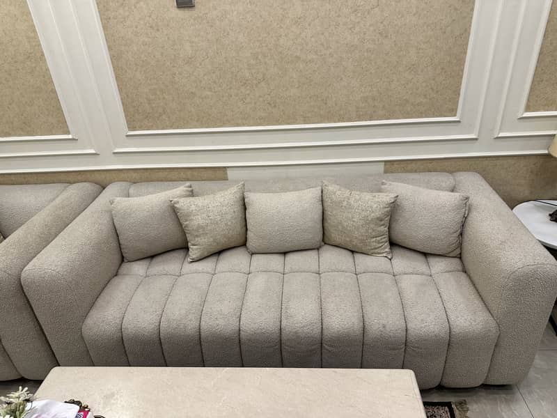 6 seater Bubble sofa set 1