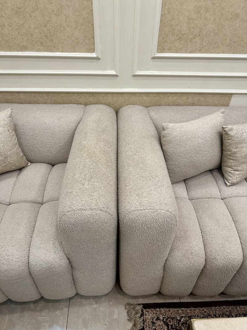 6 seater Bubble sofa set 2