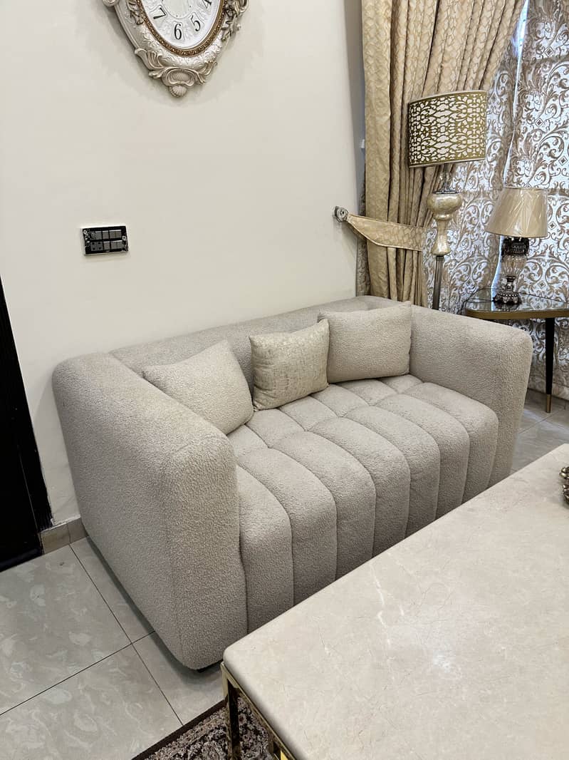 6 seater Bubble sofa set 4