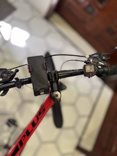 Plus spider MTB bike