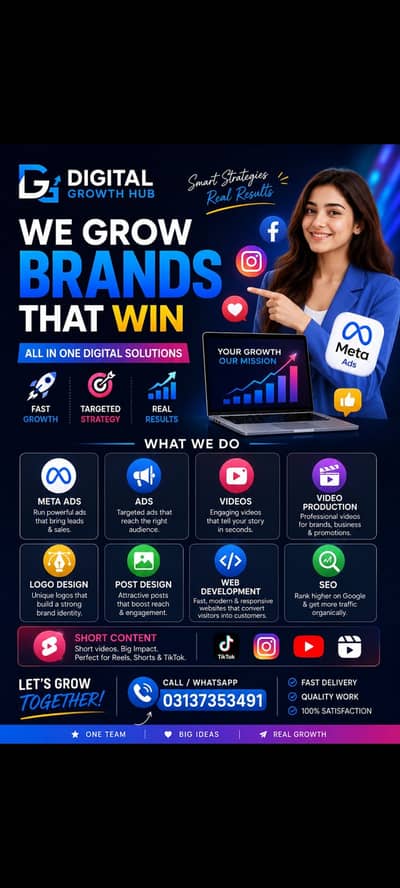  Professional Graphic Design | Logo | Video Editing | Social Media P