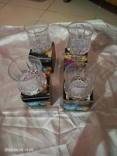 Lightening Water Glass