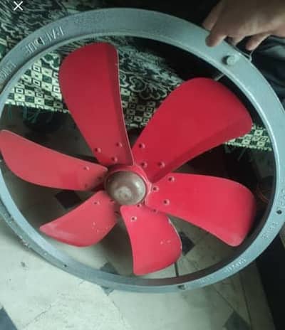 Exhuast fan 24inch pure copper winding.