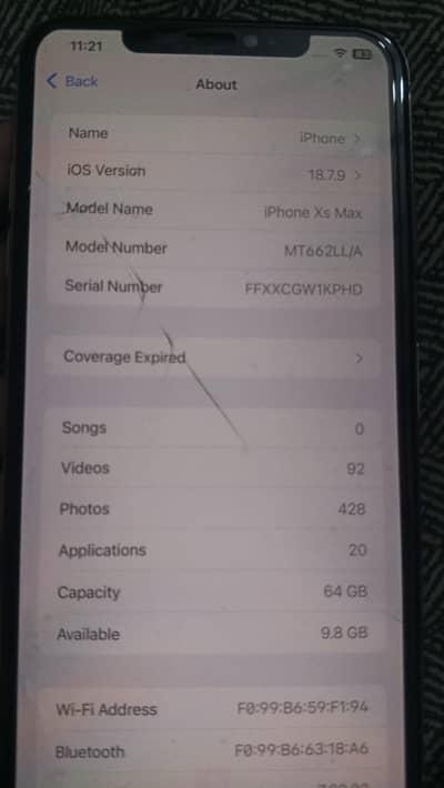 Apple iPhone XS Max