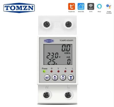 Tomzn WiFi breaker 63A with lcd