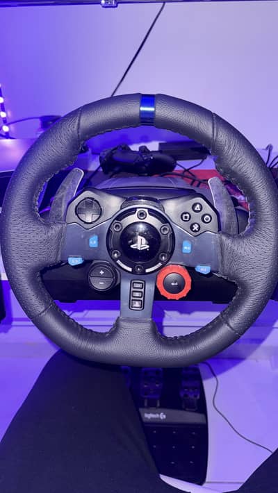 G29 steering wheel with gear shifter