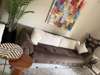 Two Sofas from dubai , 8.5 feet each in length .