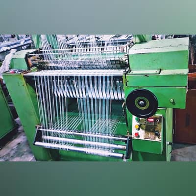 elastic crochet 3 machine setup for sale