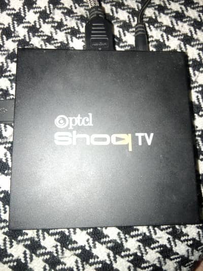 ptcl Shoq tv box with unlocked new condition