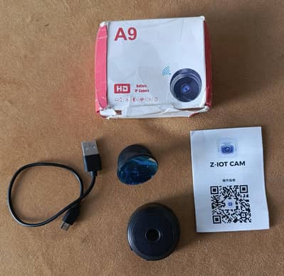 Pack of 2 A9 HD 1080P Mini WiFi Wireless Security Camera | Z-IOT CAM