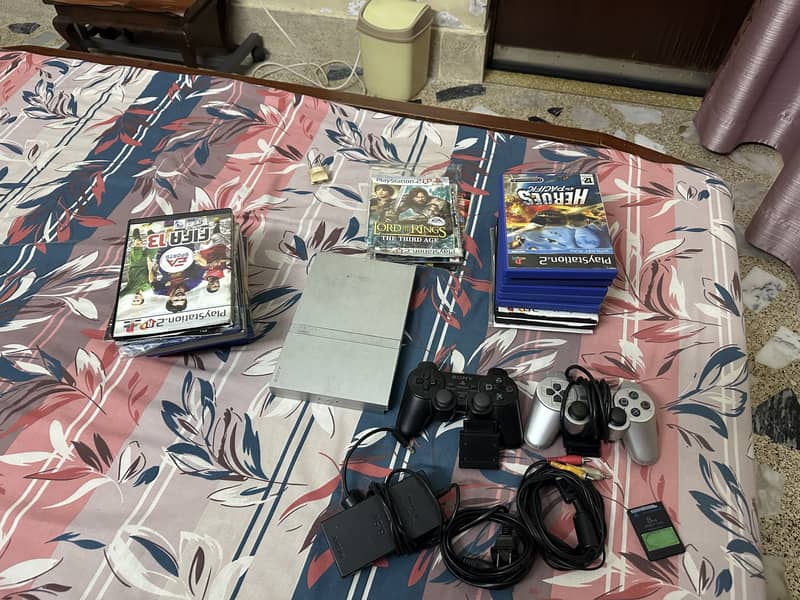 Ps2 with games 4