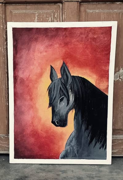 Horse painting