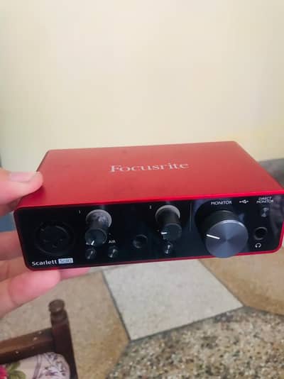 Focusrite Scarlet Solo 3rd Generation Interface (Sound Card)