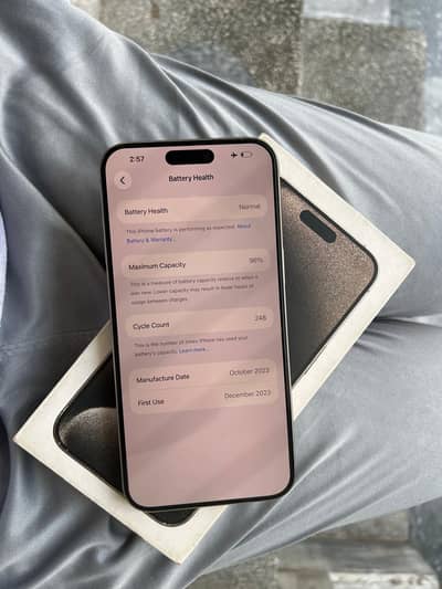 Apple iPhone 15 Pro Max 256