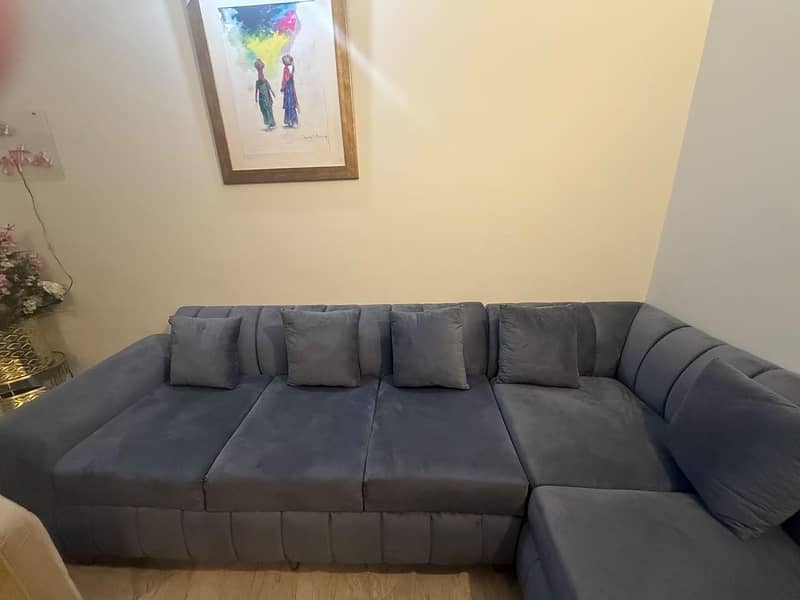 L shape sofa 1