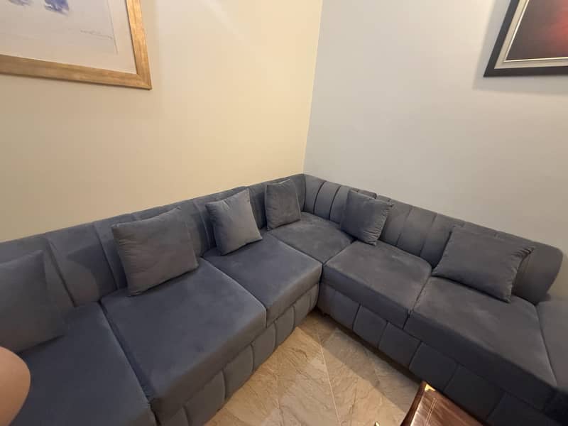 L shape sofa 2