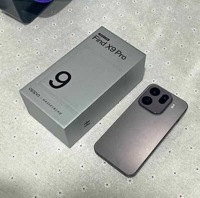 Oppo Find X9 pro 16/1TB charcoal 10/10