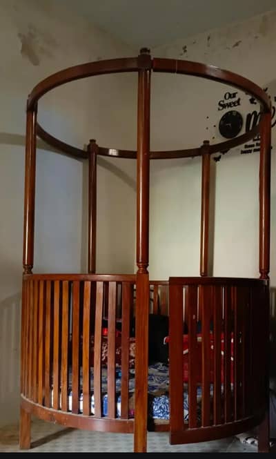 pure wood Bed