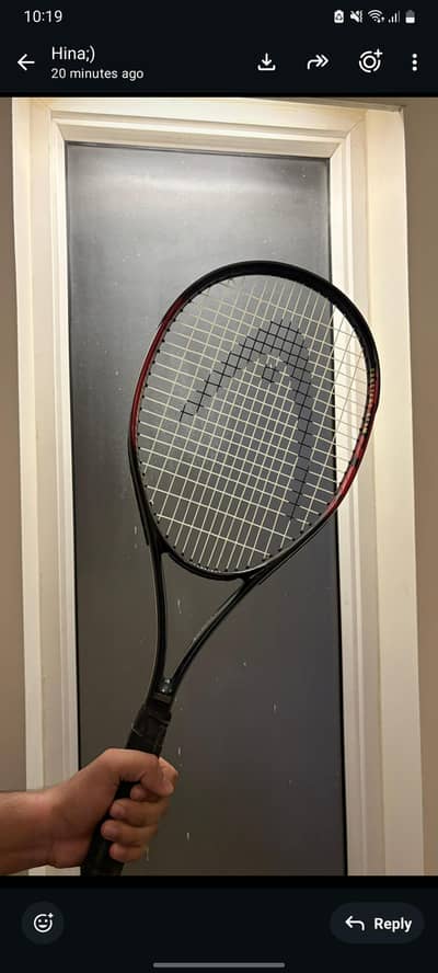Head Graphite Fusion Tennis Racket Constant Beam Vibration Dampening