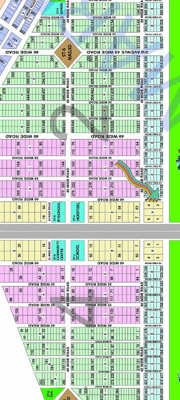 400 Square Yard Plot For Sale In Block 4 Saadi Garden Scheme 33 Karachi (60 Feet Road)
