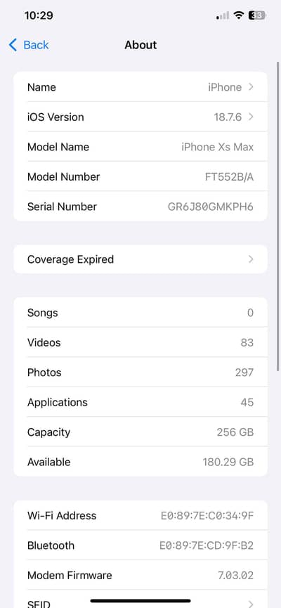 Apple iPhone XS Max