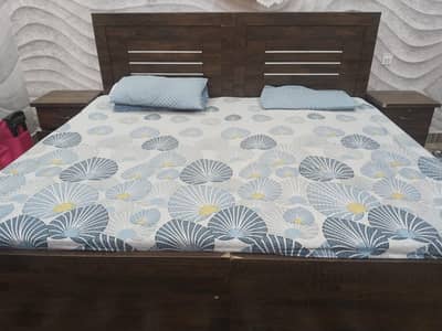 Single Beds, Side tables and Master Ali Moltyfoam