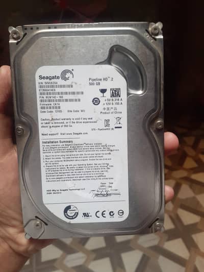 Hardisk 500GB For Sale 10by10