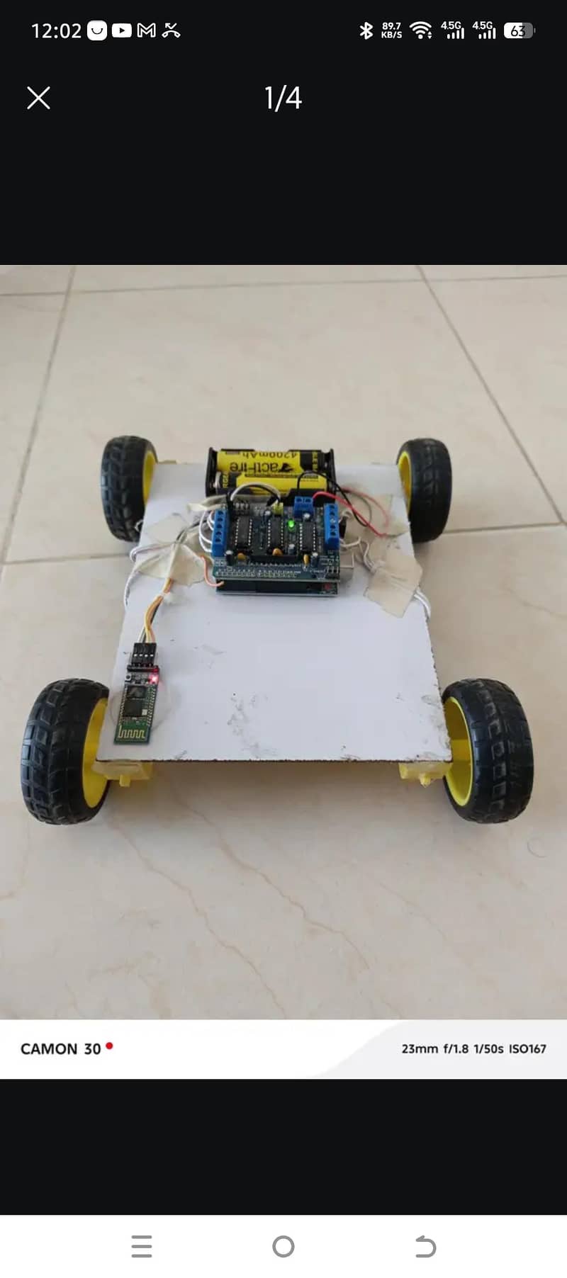 Arduino App control High quality programable car 0