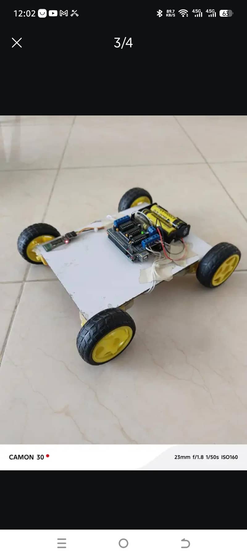 Arduino App control High quality programable car 1