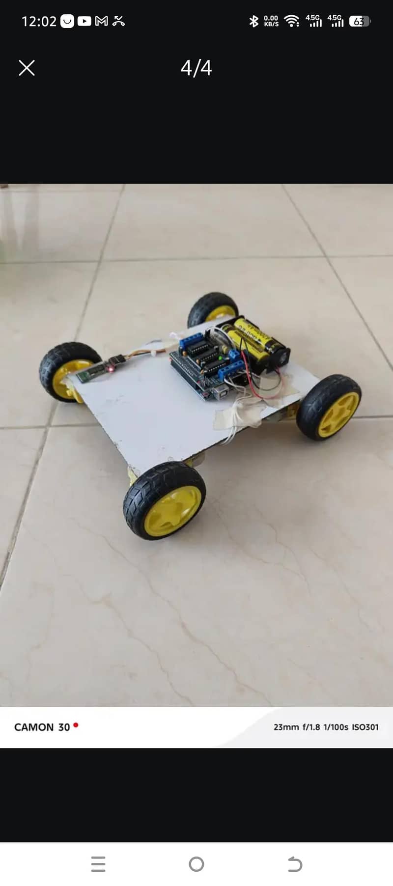 Arduino App control High quality programable car 2