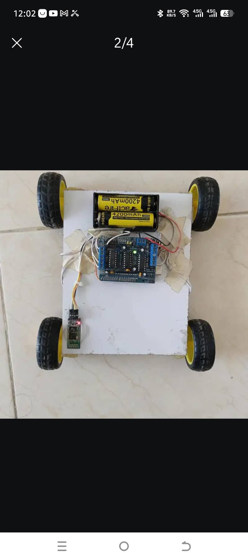 Arduino App control High quality programable car 3