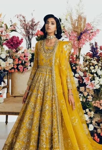 Maryam & Maria Original Mehndi Bridal Dress