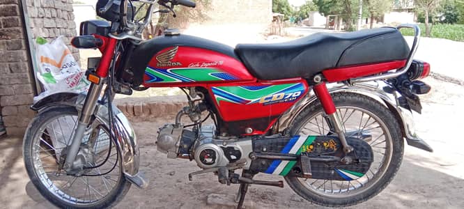 CD 70 2018 model All ok Urgent sale