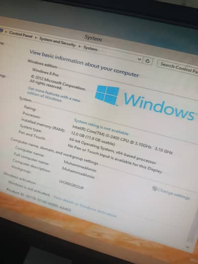 HP PC with all  materials |  3rd Generation | 12 GB RAM | 500 GB HDD|