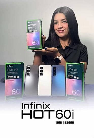 Infinix Hot 60i |  Available on installment