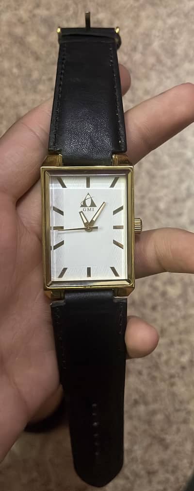 GMI 18k gold Swiss design