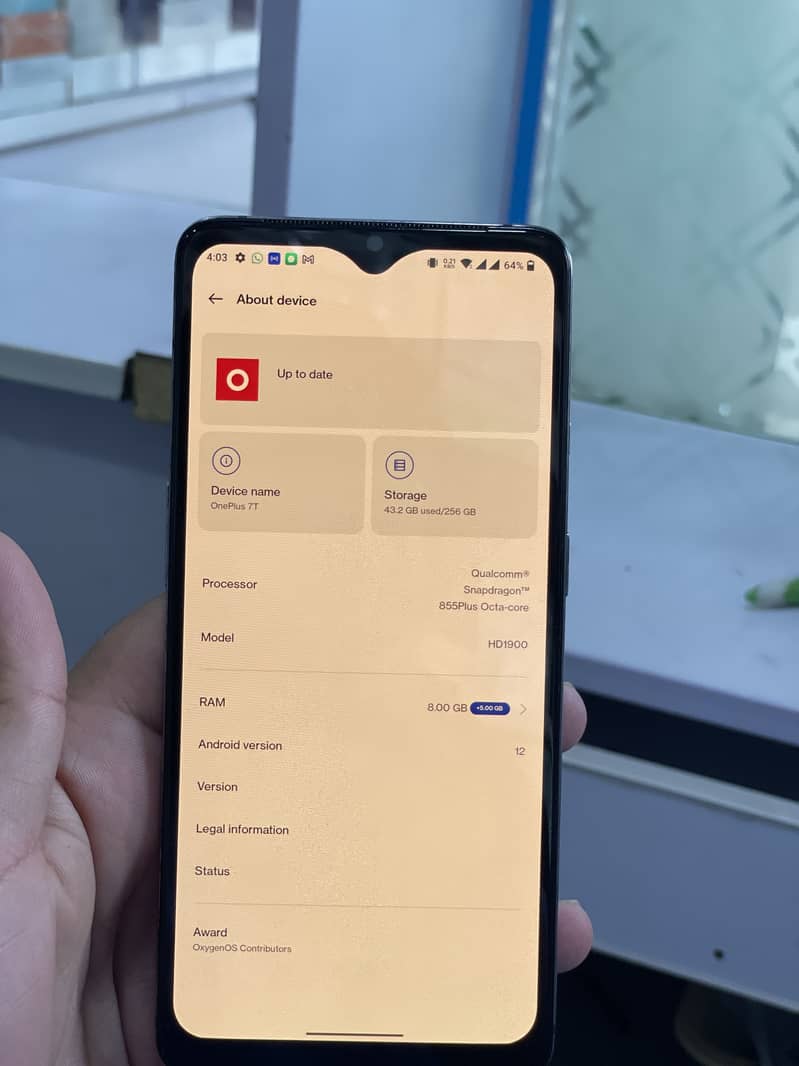 One plus 7t 3