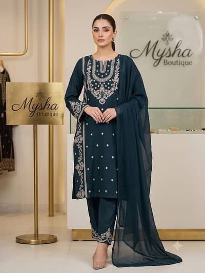 Mysha Embroided Suit