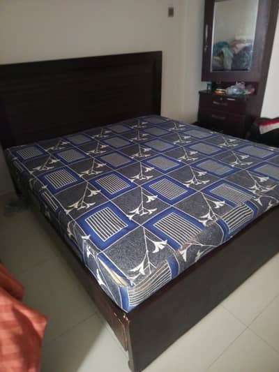 bed and mattress