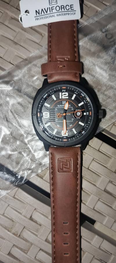 NAVIFORCE Men Wristwatch Waterproof Original NF-8078
