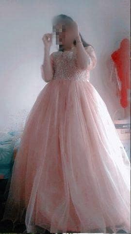 Pink Maxi with duptta