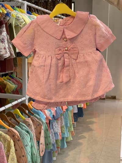 Baby Girl 2 Piece Frock With Touser