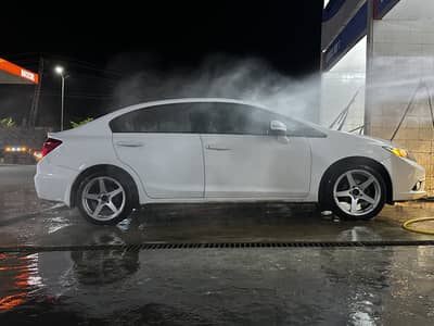 17 inch Lenso Rim with Tyres 215/45/17 low profile 5 nut 114pcd civic