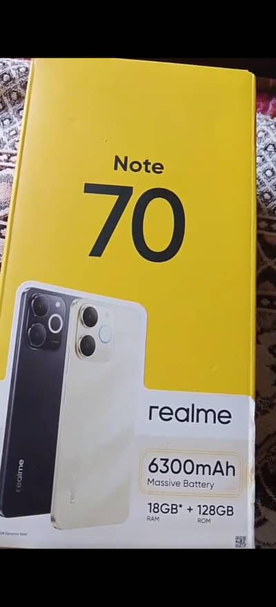 Realme note 70