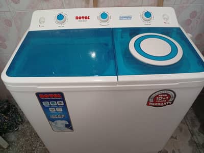 brand new washing machine Royal company