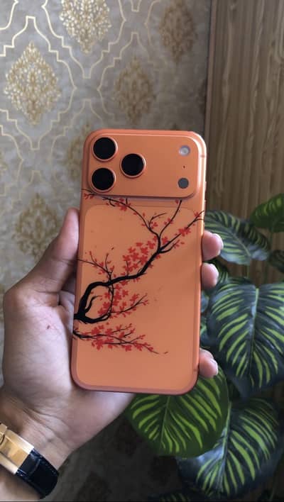 Apple iPhone 17 Pro Max with box and cable