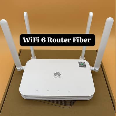 WiFi 6 Router Dual-band Fiber All Network project