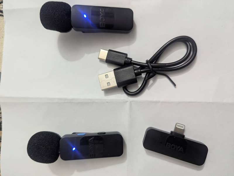 Boya V2 wireless mic 0