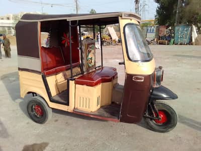 Sazgar Rickshaw ‎Engine 0 Meter + New Tyres + ‎New Battery